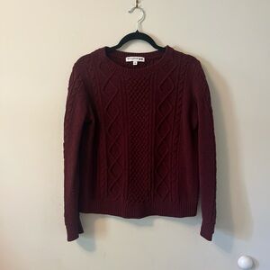 Ines de la Fressange Uniqlo Cableknit Sweater | Size M